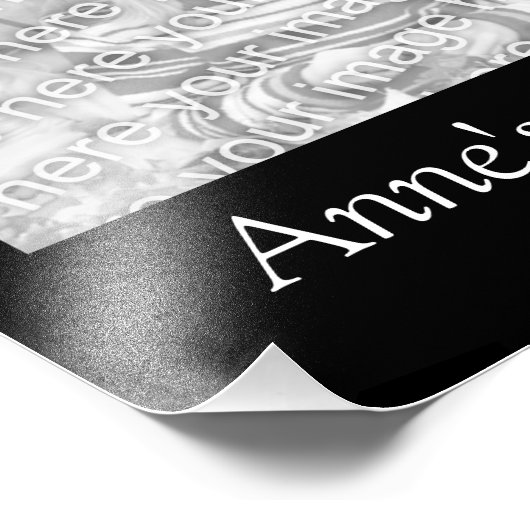 Black Collage Foto (Ecke)