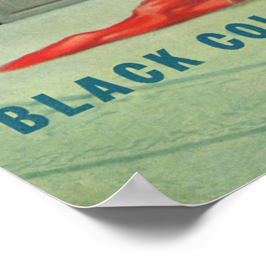 Black Colossus Poster (Ecke)