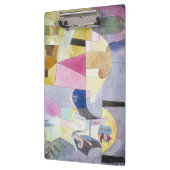 Black Columns in a Landscape 1919 by Paul Klee Klemmbrett (Links)