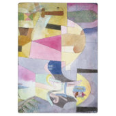 Black Columns in a Landscape 1919 by Paul Klee Klemmbrett (Rückseite)