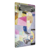 Black Columns in a Landscape 1919 by Paul Klee Mini Klemmbrett (Schrägansicht)