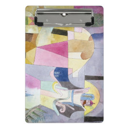 Black Columns in a Landscape 1919 by Paul Klee Mini Klemmbrett