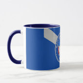 Black Combo Tasse mit der Flagge von Las Vegas, US (Links)