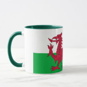 Black Combo Tasse mit Wales, Vereinigtes Königreic (Links)