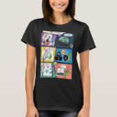 Black Comic Greenie Protector Woman T - Shirt (Vorderseite)