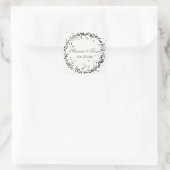 Black Confetti-Namen und Datum - Square Sticker (Tasche)