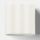 Black Coquette Bow Beige Geburtstagsdessert Geschenkschachtel (Oben)