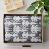 Black Coquette Bow Seidenpapier (Geschenk)
