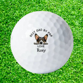 Black Corgi Golfball