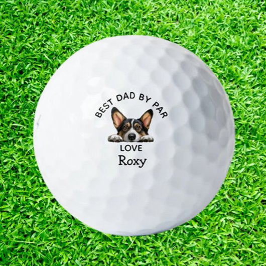 Black Corgi Golfball