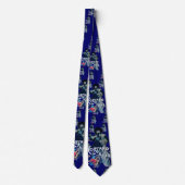 BLACK CORSAIR blau Krawatte (Rückseite)