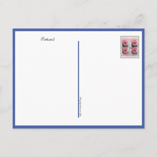 Black Cosy Cat Schlafen im Bett Postkarte (Rückseite)