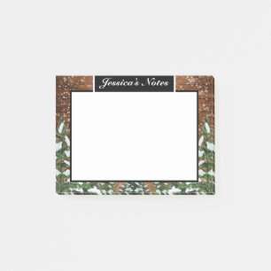 Black Country Schneeholz & Waldkiefer individuell Post-it Klebezettel