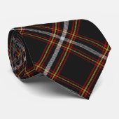 Black Country Tartan Krawatte (Gerollt)