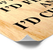 Black Couple I Choose You Poster (Ecke)