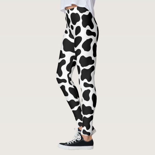Black Cow Riddle Leggings (Links)