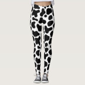 Black Cow Riddle Leggings (Vorderseite)