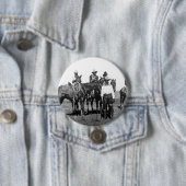 Black Cowboys bei Bonham Texas 1890 Button (Beispiel)