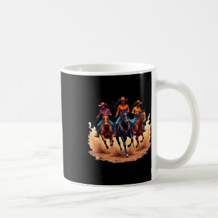 Black Cowgirl Western Rodeo Melanin Black History Kaffeetasse