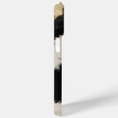Black Cream Gold Western Cowhide Case-Mate iPhone Hülle (Rückseite / Rechts)