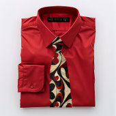 Black Cream Red Beige Krawatte