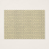 BLACK CREAM STRICK 3.5x2.5 Visitenkarte II (Rückseite)