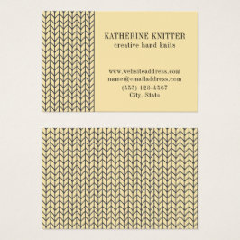 BLACK CREAM STRICK Euro Size Business Card II