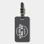 Black Creek River Mississippi Kayaking Gepäckanhänger (Vorderseite vertikal)