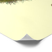 Black Crested Duck Family Poster (Ecke)