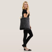 Black Crocodile Tote Bag Tasche (Am Model)