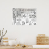 Black Cross Magic School Poster Nr.2 (Küche)