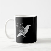 Black Crow Bird Kaffeetasse (Links)