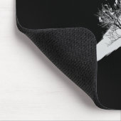 Black Crow Bird Mousepad (Ecke)