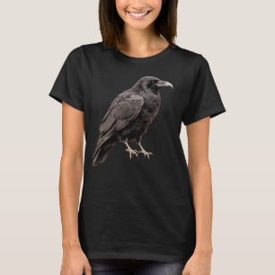 Black Crow, F-Caw-F Funny Black Bird Moon Gothic A T-Shirt