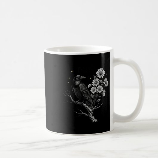 Black Crow F-caw-f Halloween _1 Kaffeetasse (Rechts)