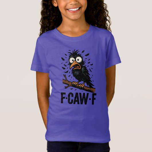 Black Crow - F-CAW-F - T-Shirt (Vorderseite)