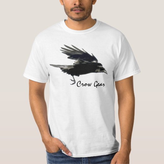 Black Crow Gear Wildlife Art Shirt (Vorderseite)