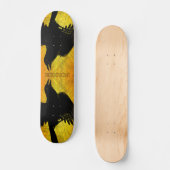 Black Crow Grunge Skateboard Deck (Vorderseite)