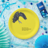 Black Crow & Haiku Pappteller (Party)