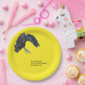 Black Crow & Haiku Pappteller (Party)