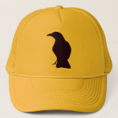 Black Crow Hat Truckerkappe (Vorderseite)