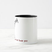 Black Crow Illustration - Design der Kunst im goti Tasse (Zentrum)