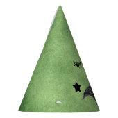 Black Crow Lila Birthday Party Hat grüne Stars Partyhütchen (Links)
