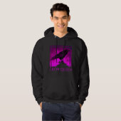 Black Crow Queen Bird Watching Idea Raven Crows Hoodie (Vorne ganz)