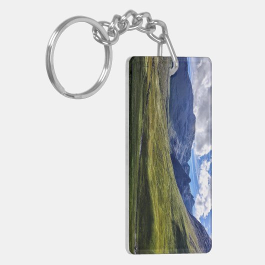 Black Cuillin Mountain auf der Insel Skye, Schottl Schlüsselanhänger (Vorderseite links)