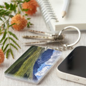 Black Cuillin Mountain auf der Insel Skye, Schottl Schlüsselanhänger (Vorderseite rechts)
