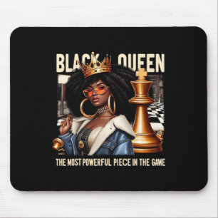 Black Culture Black Queen Schach Empowerment Black Mousepad