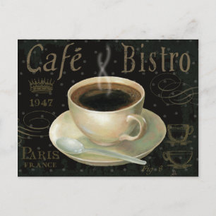 Black Cup of Coffee Postkarte