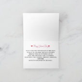 Black Cupid - Happy Valentine's Day Card Karte (Innenseite)