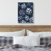 Black Currant Painting - Still-Life Illustration Leinwanddruck (Insitu (Schlafzimmer))